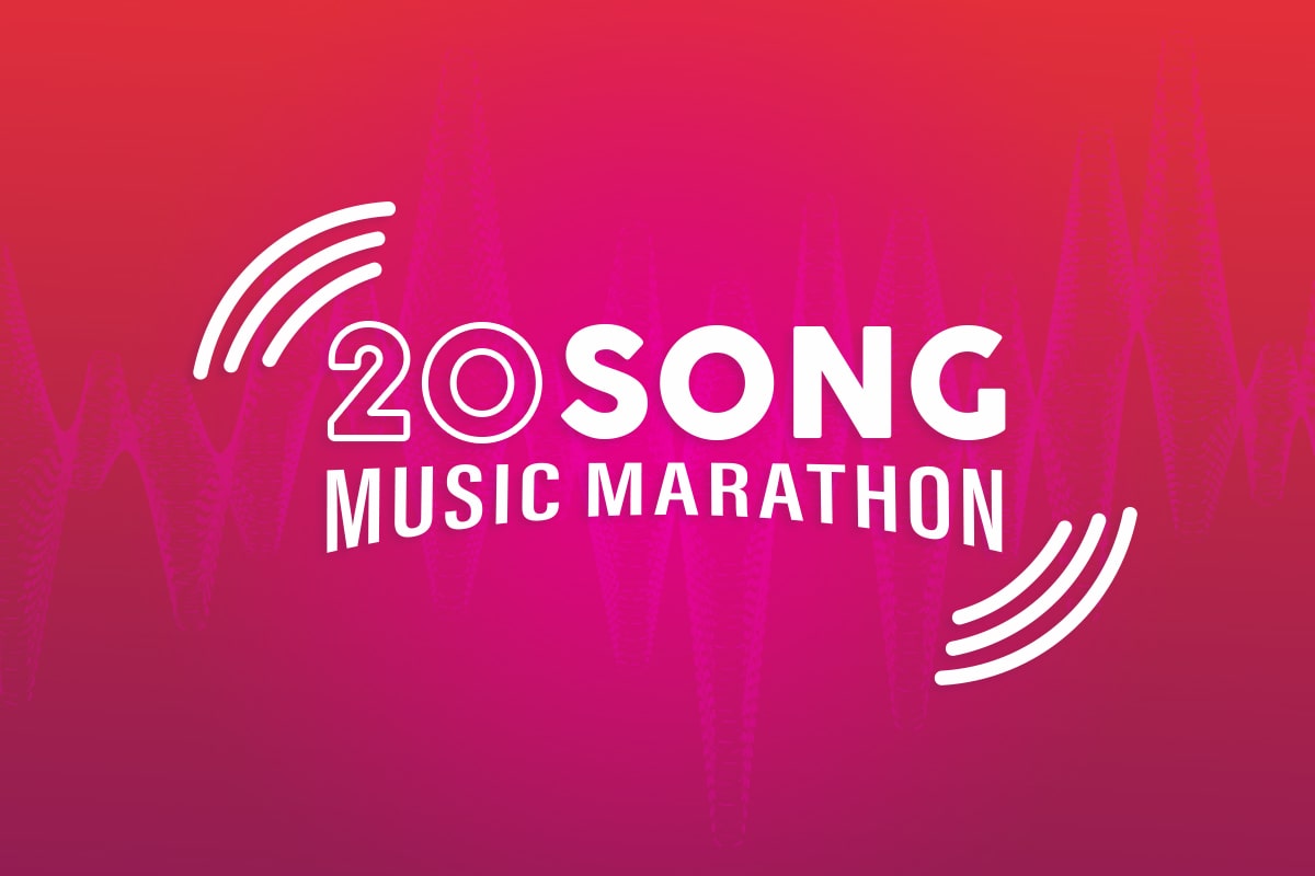 20 Song Music Marathon