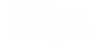 Hot 91.1 2023 logo white